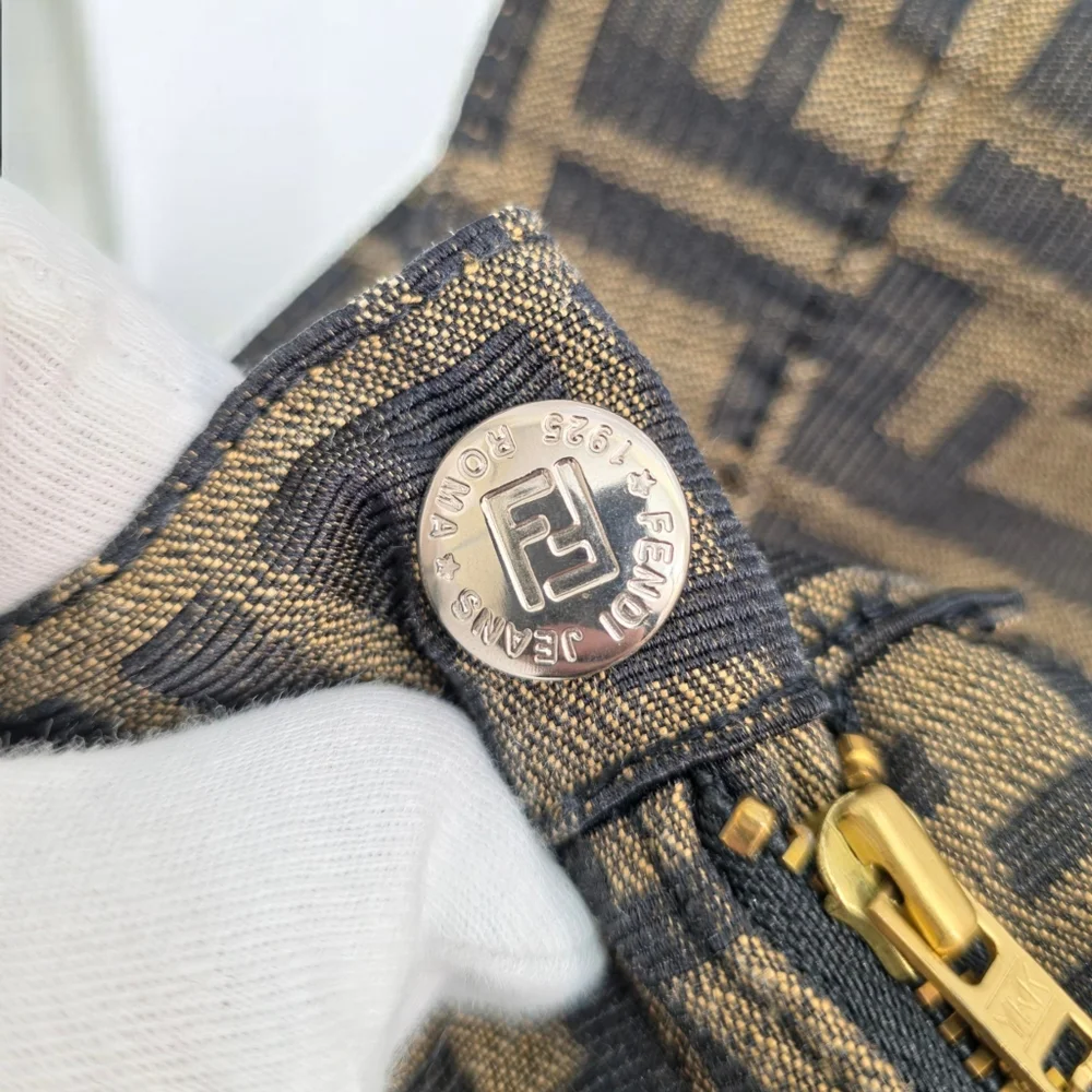 ✨️Authentic fendi Zucca FF Logo skirt - Picture 3 of 15